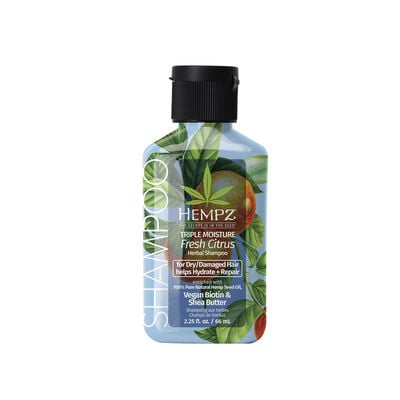 Hempz Mini Triple Moisture Fresh Citrus Herbal Shampoo