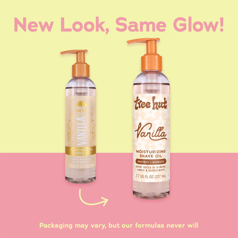 Tree Hut Vanilla Bare Moisturizing Shave Oil image number 1