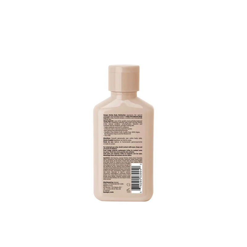Hempz Koa & Sweet Almond Smoothing Herbal Body Moisturizer Travel Size image number 1