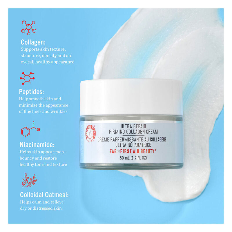 First Aid Beauty Ultra Repair Firming Collagen Cream with Peptides and Niacinamide image number 1