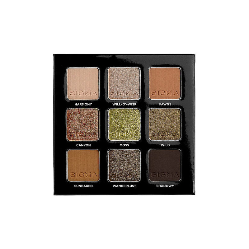 Sigma Beauty Earthy Eyeshadow Palette image number 0