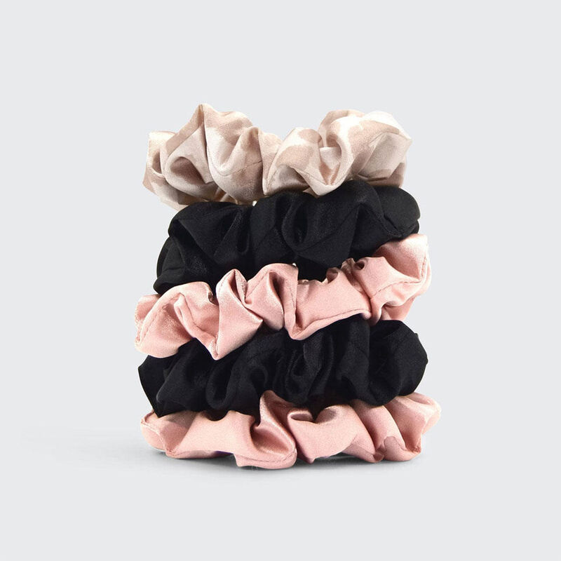 Kitsch Assorted Satin Sleep Scrunchies image number 4