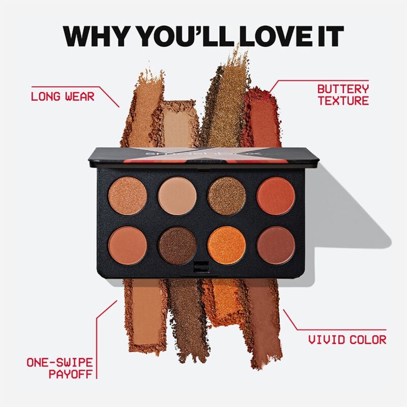 Smashbox Mood Board Eyeshadow Palette in Fiery Vibes image number 3
