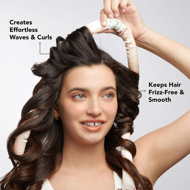 Kitsch Satin Heatless Curling Set - Sunset Tie Dye image number 5