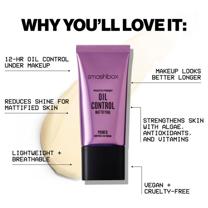 Smashbox Photo Finish Control Mattifying Primer image number 2