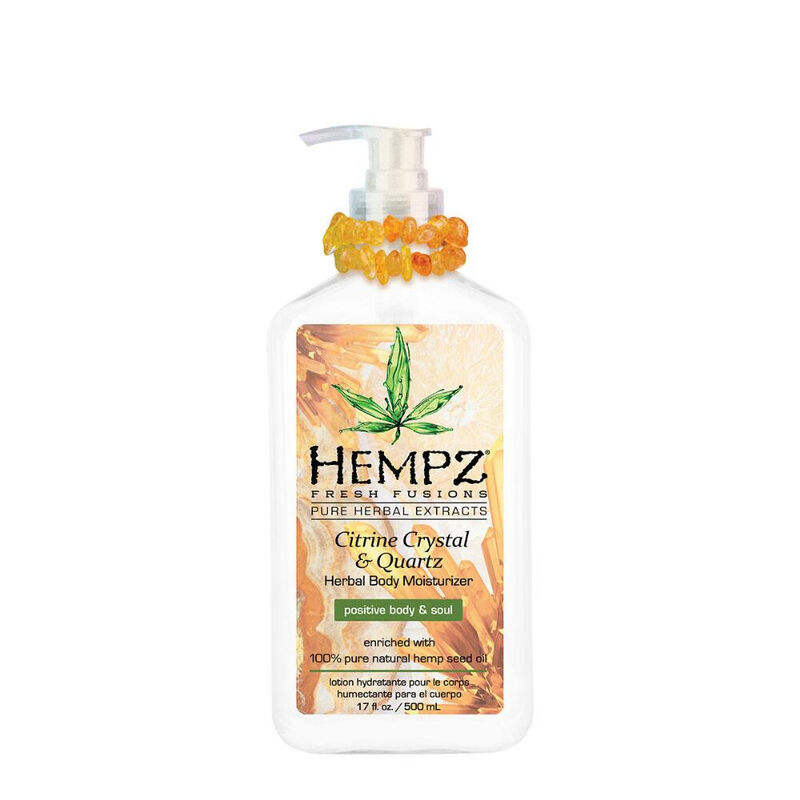 Hempz Citrine Crystal & Quartz Herbal Body Moisturizer image number 0