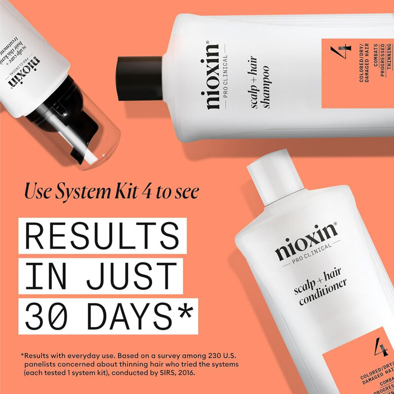 NIOXIN System 4 Cleanser image number 3