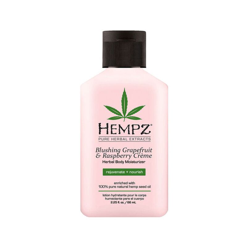 Hempz Blushing Grapefruit and Raspberry Creme Herbal Body Moisturizer Travel Size image number 0