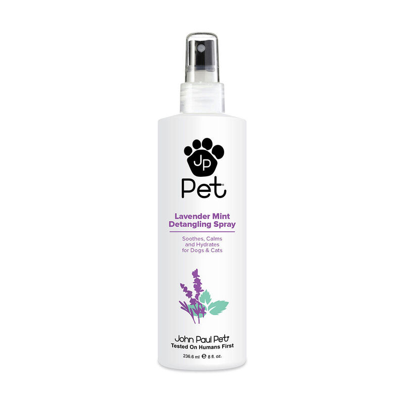 John Paul Pet Lavender Mint Detangling Spray image number 0