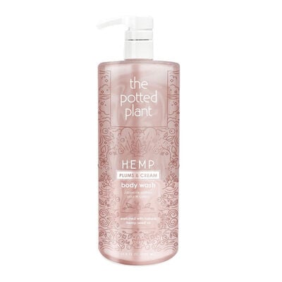 The Potted Plant Plums & Cream Hemp-Enriched Herbal Body Wash