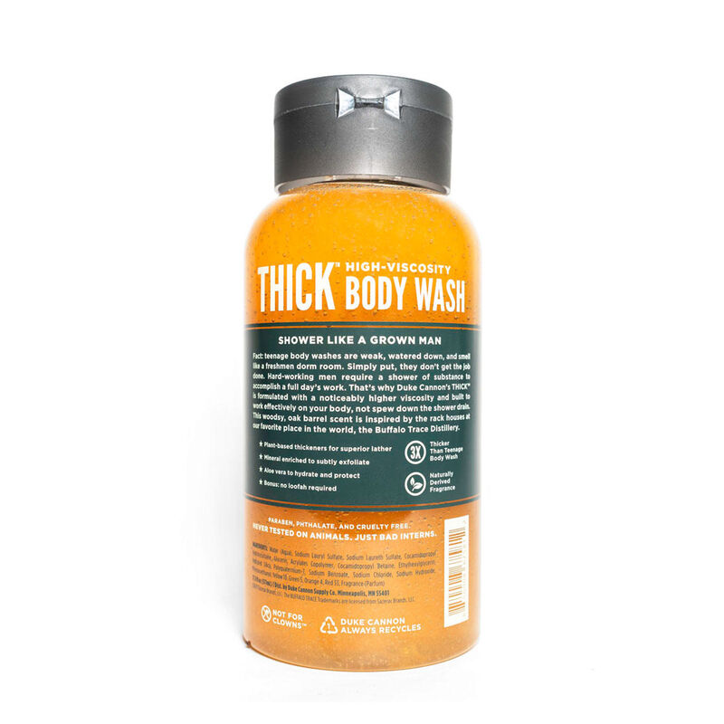 Duke Cannon Thick Body Wash - Buffalo Trace Bourbon image number 1