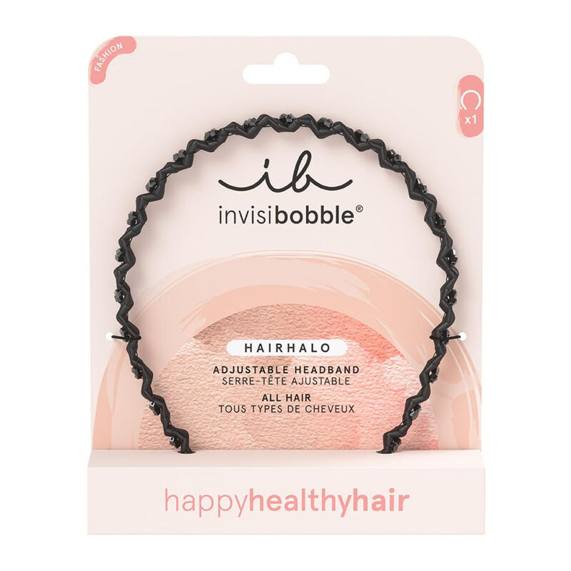 Invisibobble Hairhalo True Dark Sparkle image number 0