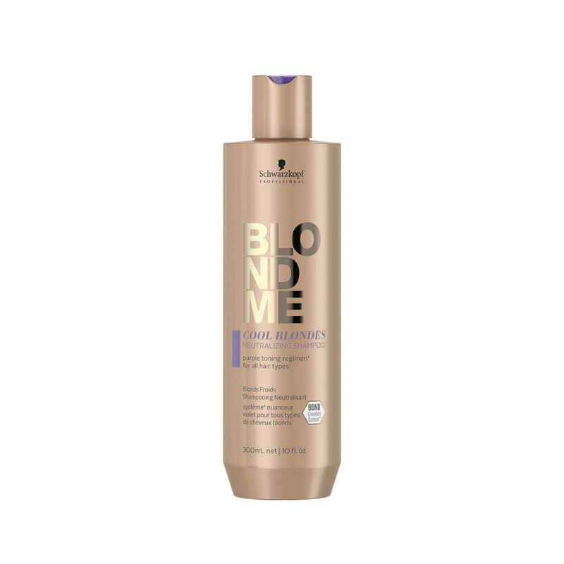 Schwarzkopf BLONDME Cool Blondes Neutralizing Shampoo image number 0