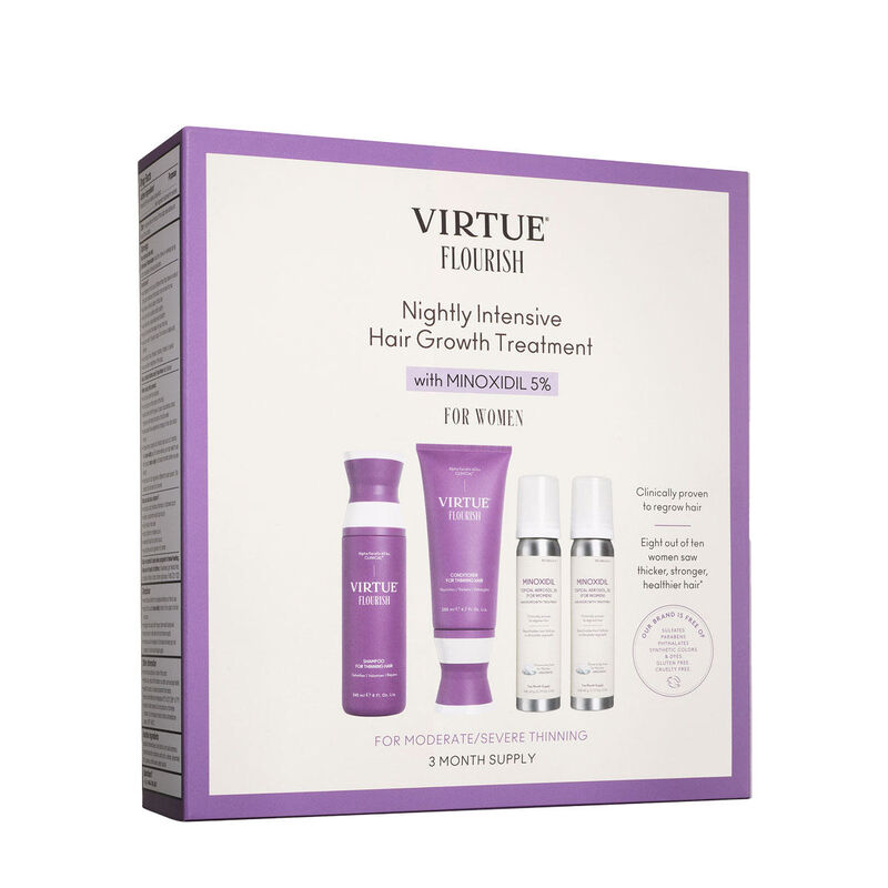 Virtue Flourish Hair Growth Treatment (Minoxidil) image number 0