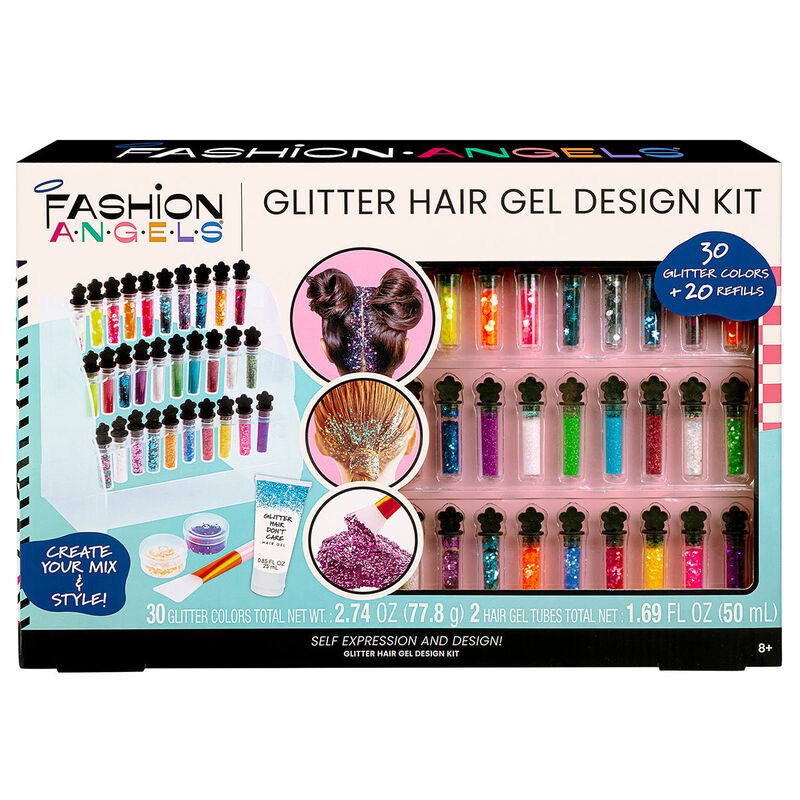 Fashion Angels Glitter Hair Gel Superset image number 0