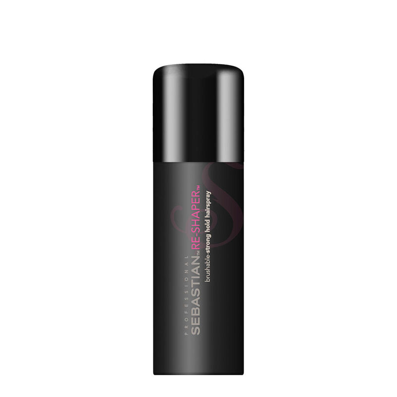 SEBASTIAN Re-Shaper Brushable, Humidity Resistance Strong Hold Hairspray Travel Size image number 0