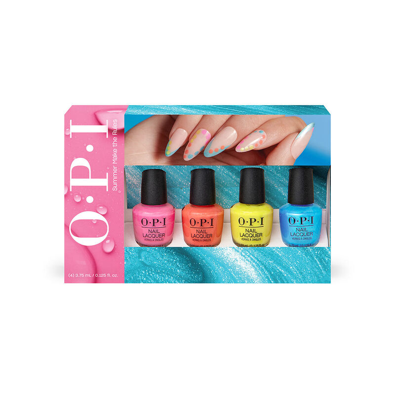 OPI Nail Lacquer Summer Make the Rules 4 pc Mini Pack image number 0
