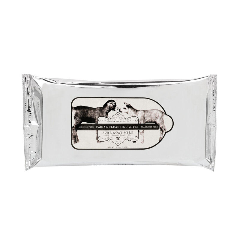Beekman 1802 Pure Goat Milk Face Wipes image number 0