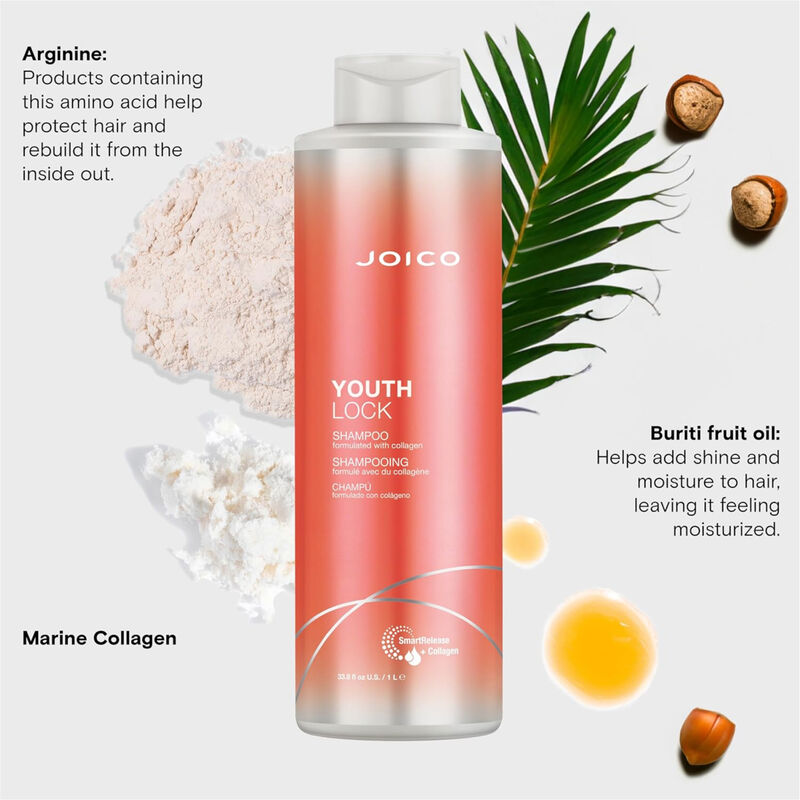 Joico YouthLock Collagen Shampoo image number 3