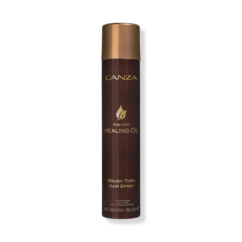 LANZA Keratin Healing Oil Brush Thru Hairspray image number 0