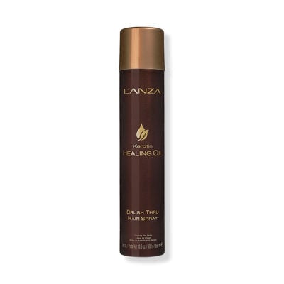 LANZA Keratin Healing Oil Brush Thru Hairspray