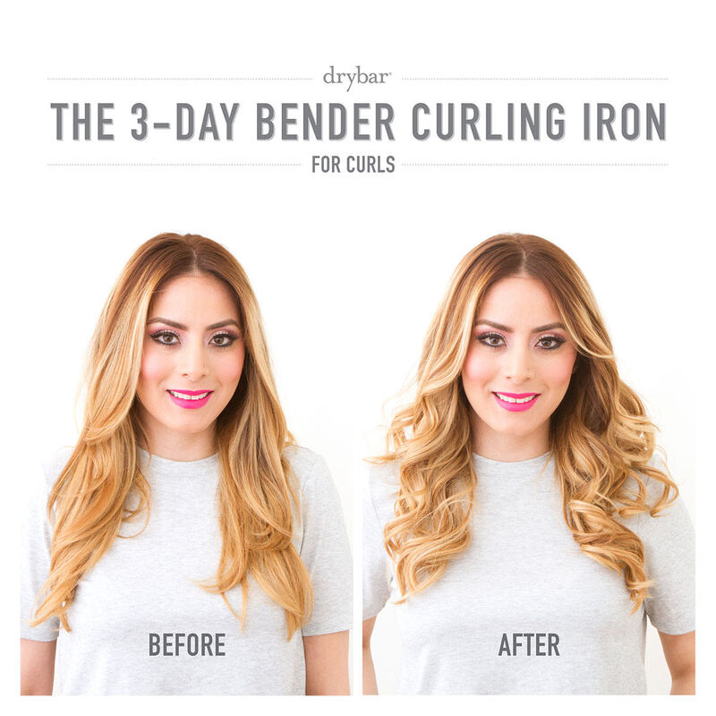 Drybar The 3-Day Bender Rotating Curling Iron 1" image number 5