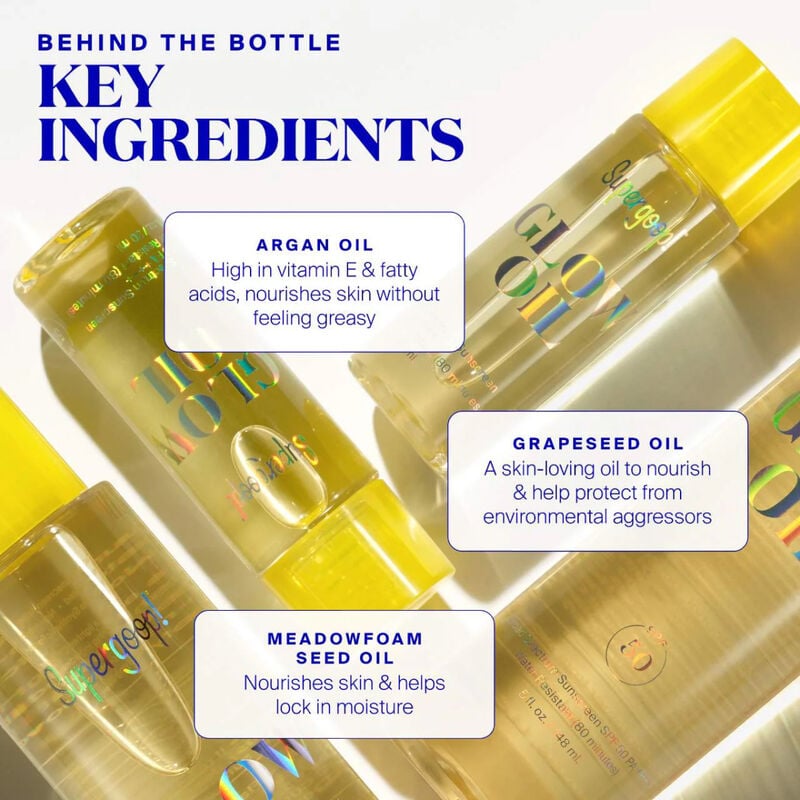 Supergoop! Glow Oil SPF 50 Body Oil image number 4