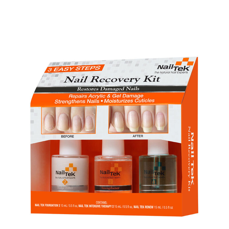 Nail Tek Nail Recovery Kit 3-pc Damaged Nails Kit image number 0