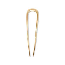 Kitsch Metal French Hair Pin - Gold