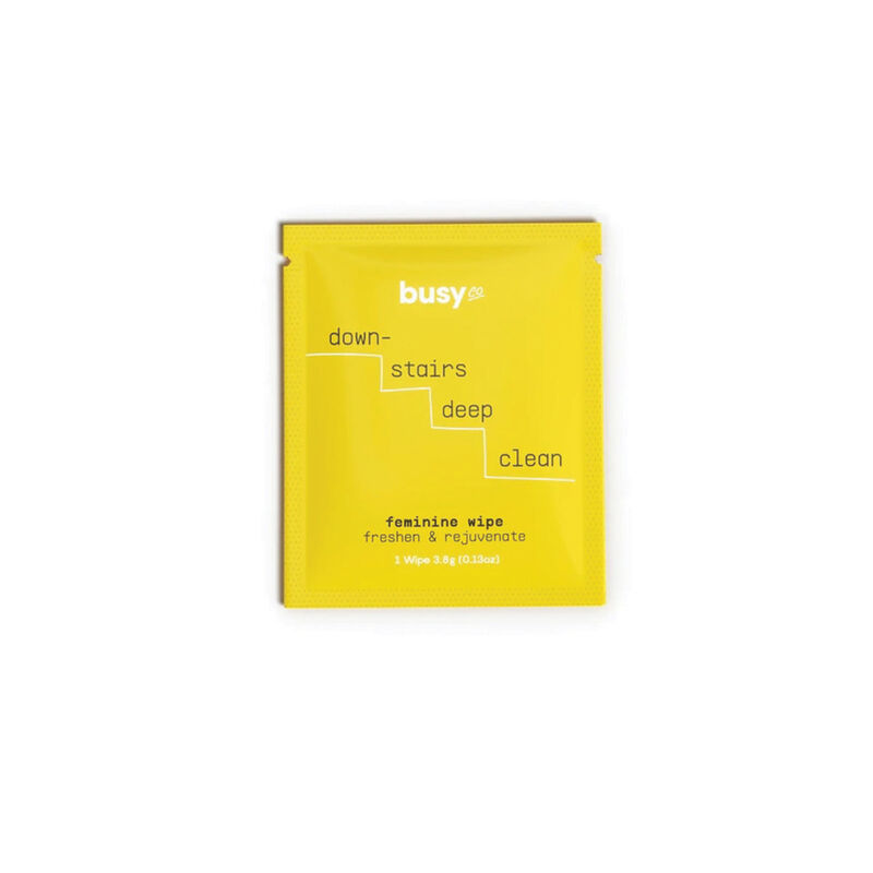 Busy Co. Glow Primrose Feminine Cleansing Cloths image number 1