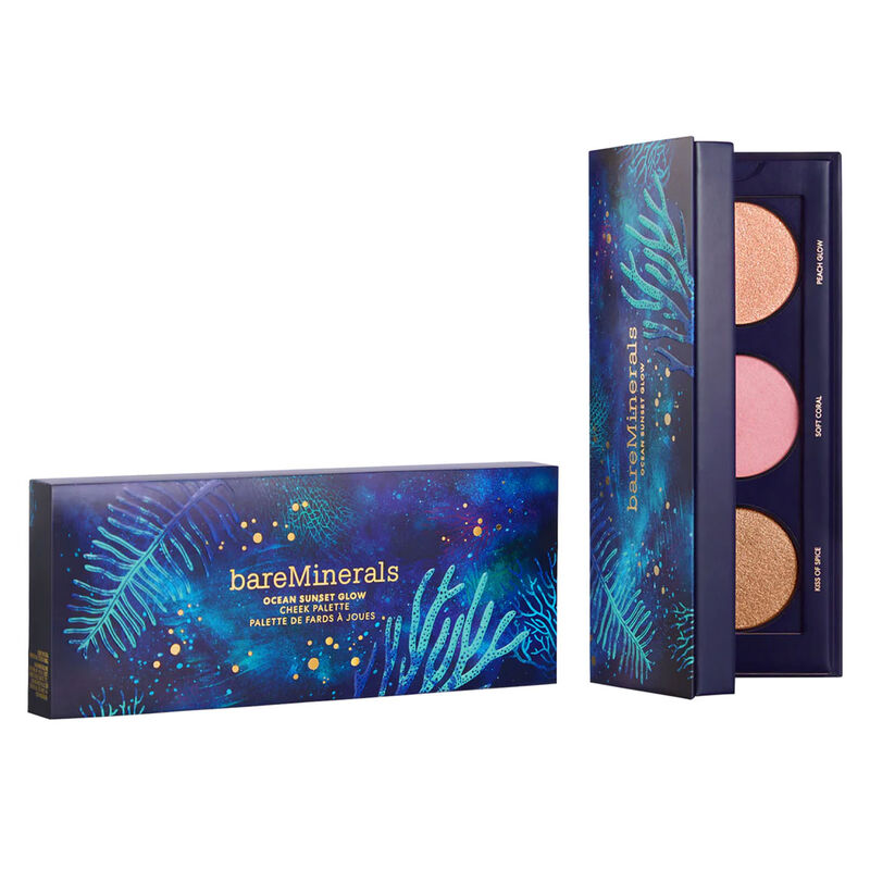 bareMinerals Ocean Sunset Glow Cheek Palette image number 0