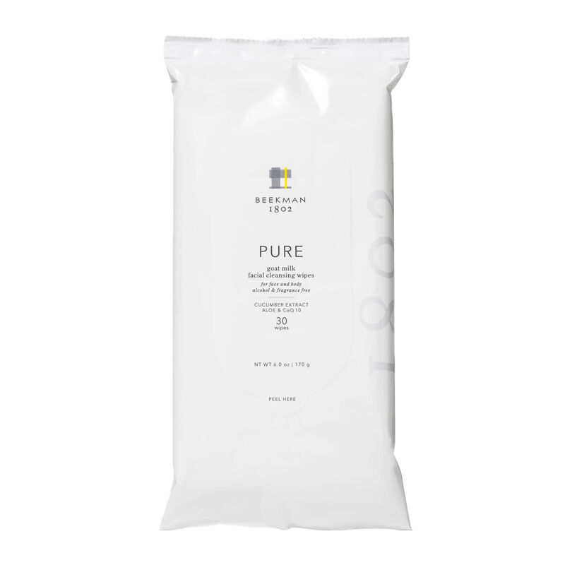 Beekman 1802 Pure Goat Milk Face Wipes image number 0