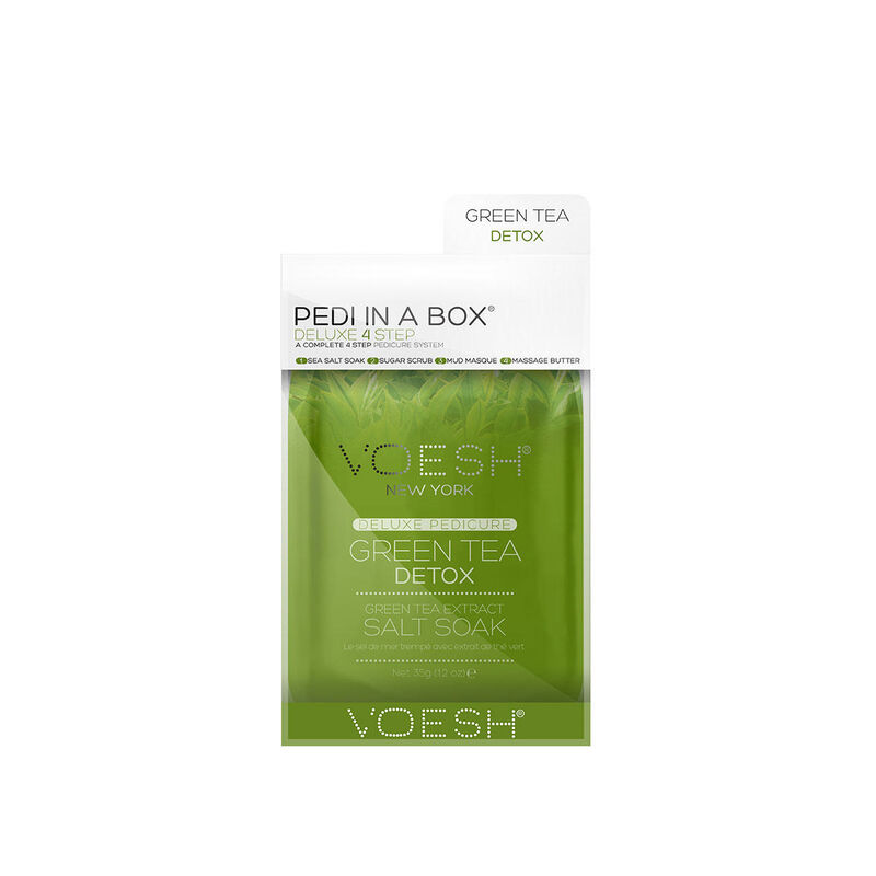 Voesh Pedi in a Box Deluxe 4 step- Green Tea image number 0