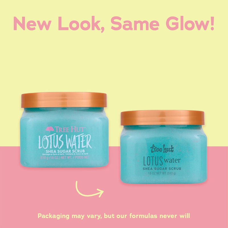 Tree Hut Shea Sugar Scrub Lotus Water image number 1