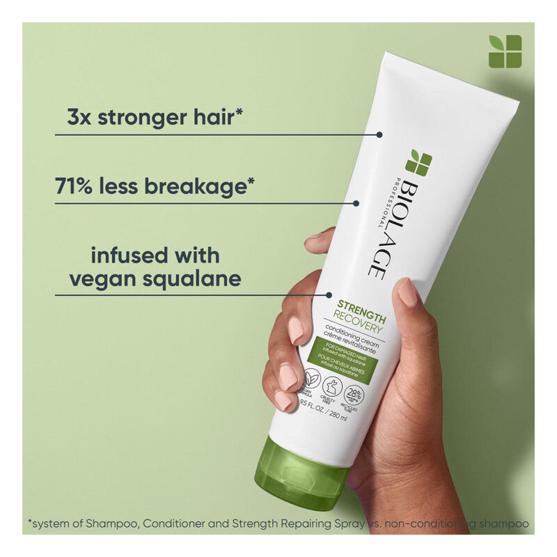 Biolage Strength Recovery Conditioning Cream image number 3