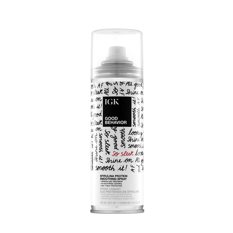 IGK Good Behavior Spirulina Protein Anti-Frizz Smoothing Spray image number 0