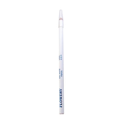 Flowery Nail White Pencil