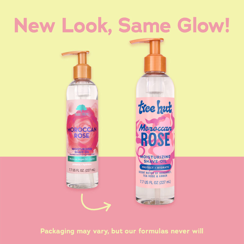 Tree Hut Moroccan Rose Bare Moisturizing Shave Oil image number 1