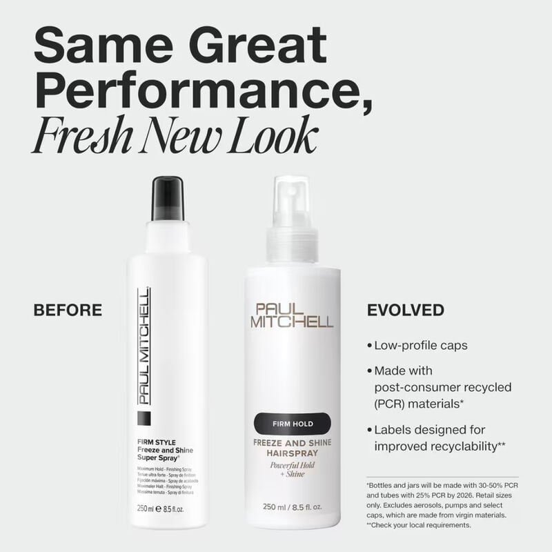 Paul Mitchell Freeze and Shine Super Spray Finishing Spray Travel Size image number 2