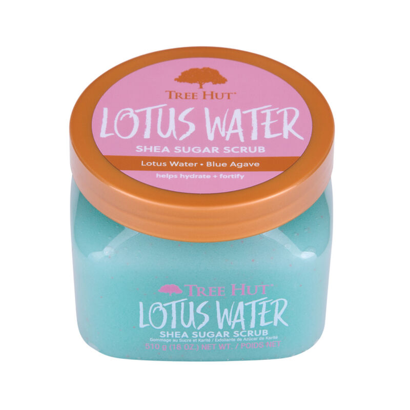 Tree Hut Shea Sugar Scrub Lotus Water image number 4