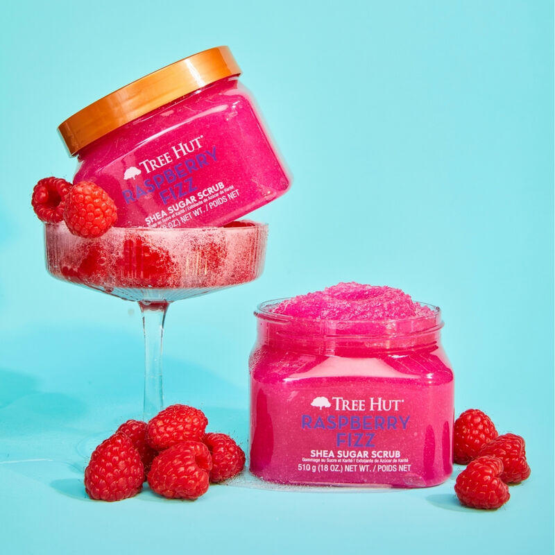 Tree Hut Raspberry Fizz Shea Sugar Scrub image number 4
