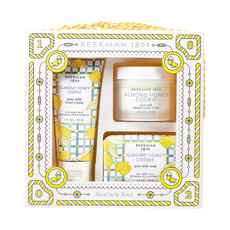 Beekman 1802 Almond Honey Cookie Bath & Body Set image number 0