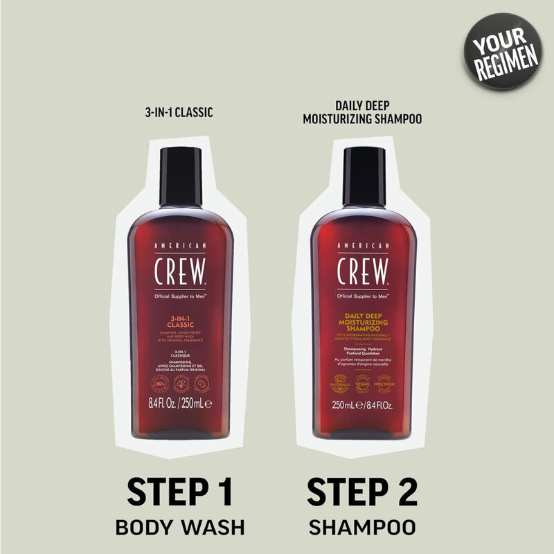American Crew Daily Deep Moisturizing Shampoo image number 4