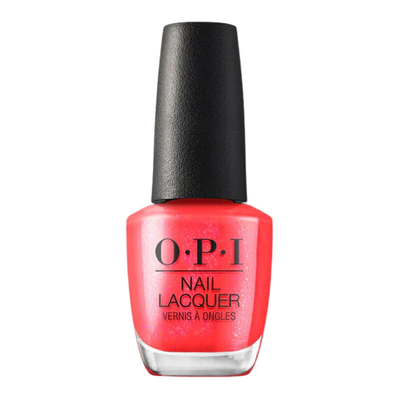 OPI Nail Lacquer - Left Your Texts on Red image number 0