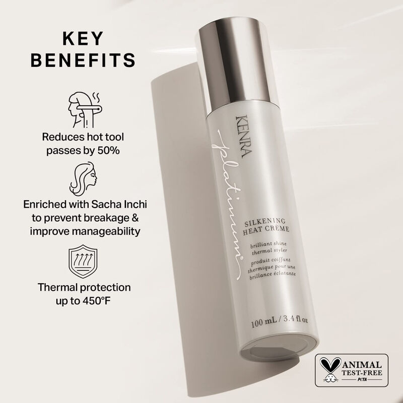 Kenra Platinum Silkening Heat Creme image number 2