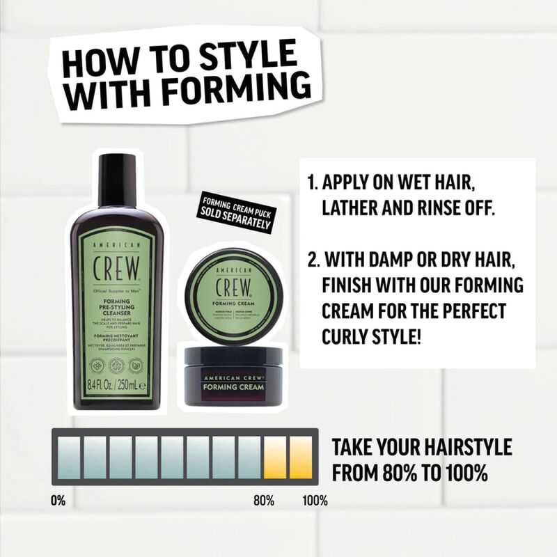 American Crew Forming Pre-Styling Shampoo image number 5