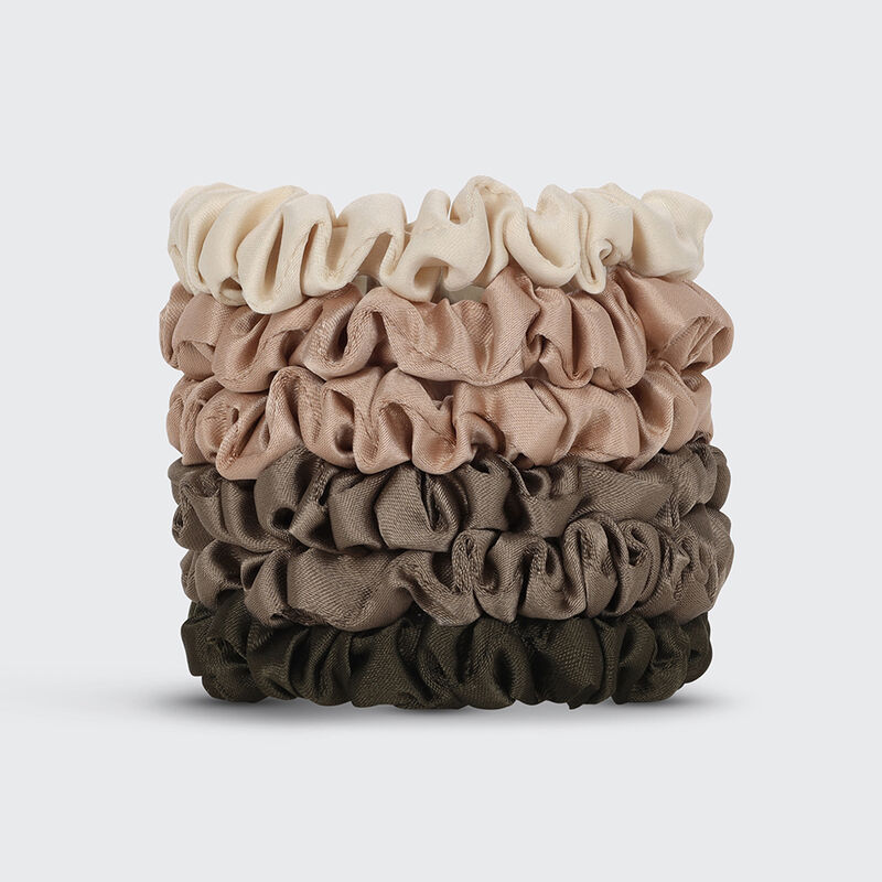 Kitsch Satin Scrunchies 6pc image number 2