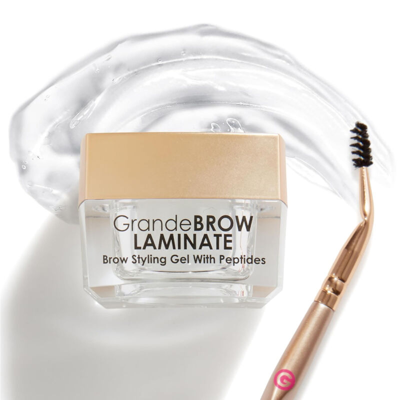 Grande Cosmetics GrandeBROW-LAMINATE Brow Styling Gel with Peptides image number 0