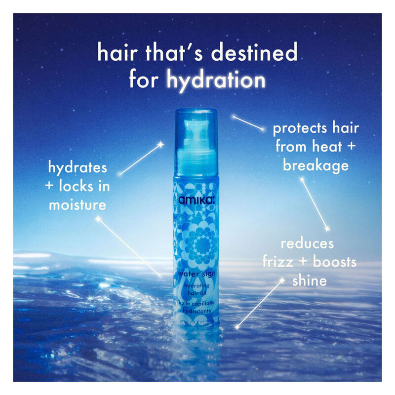 amika Water Sign Hydrating Hair Oil image number 1
