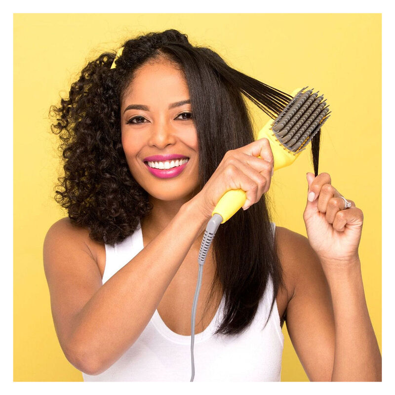 Drybar The Brush Crush Heated Straightening Brush image number 2